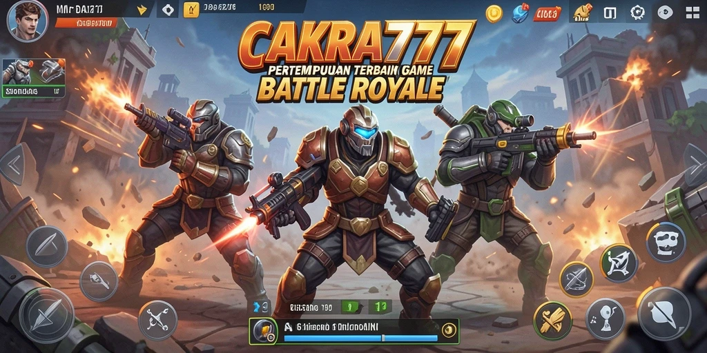 Tampilan gameplay seru dan menegangkan dalam CAKRA777.