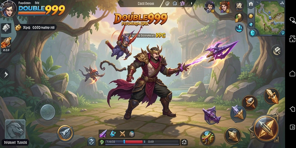 Tampilkan gameplay seru dari <strong>DOUBLE999</strong> dengan grafis menawan dan petualangan epic.