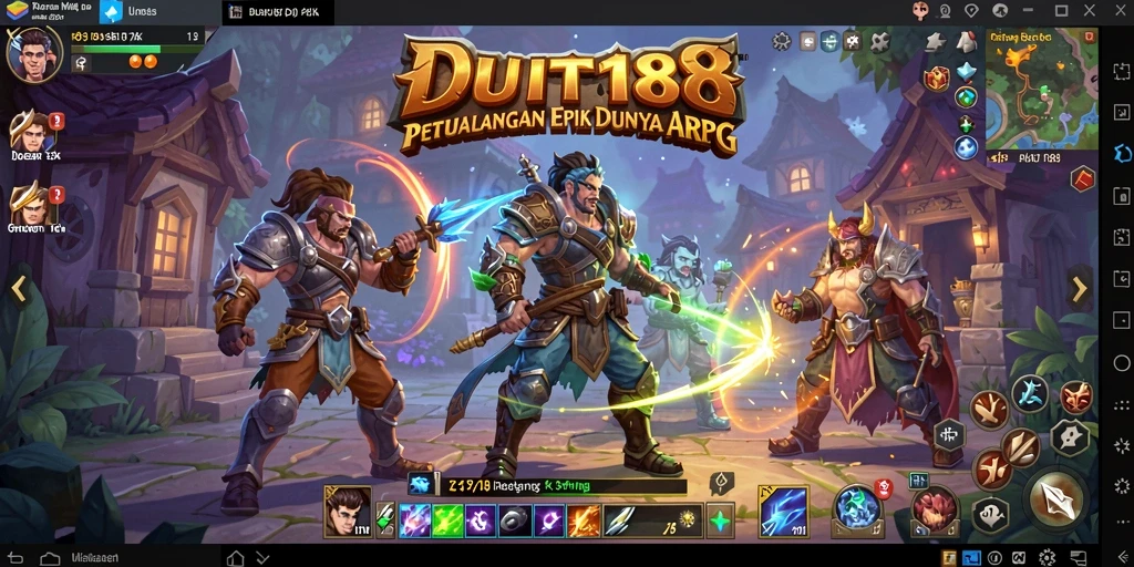 Tampilan gameplay DUIT188 yang mendebarkan dan penuh aksi.