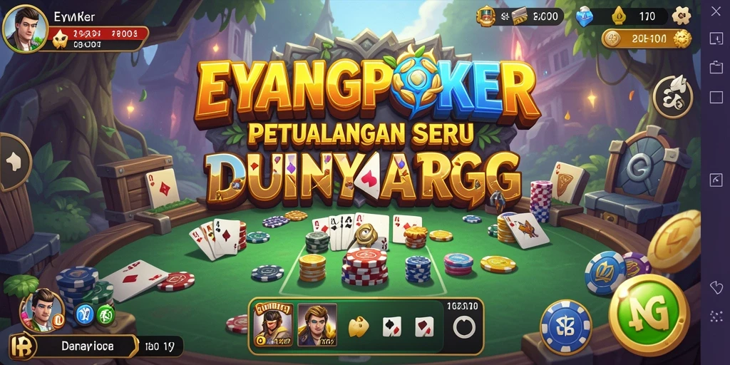 Tampilan gameplay <strong>EYANGPOKER</strong> yang menarik dan penuh aksi RPG.