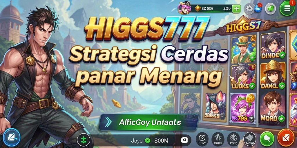 Tampilan gameplay strategis yang menegangkan di HIGGS777.