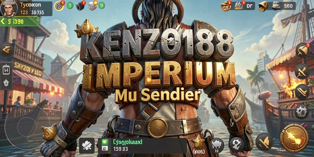 Tampilan gameplay KENZO188 yang seru dan dinamis.