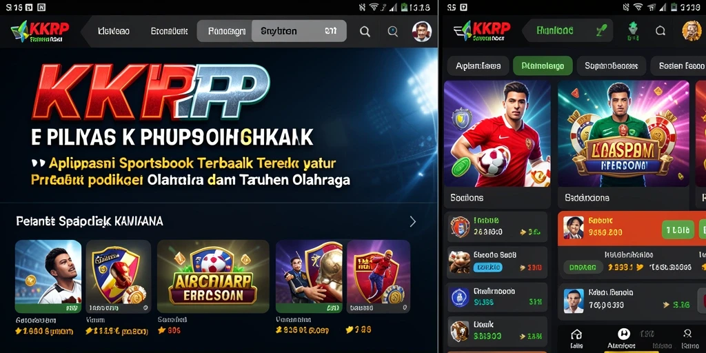 Tampilan menarik dari gameplay Sportsbook KKRP yang mendebarkan.