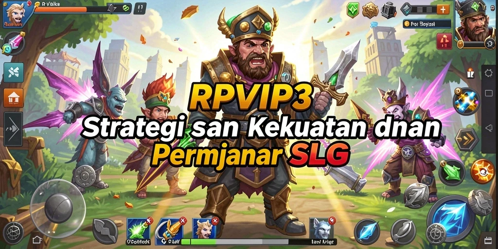Tampilan gameplay menegangkan dalam RPVIP3 yang menantang strategi pemain.