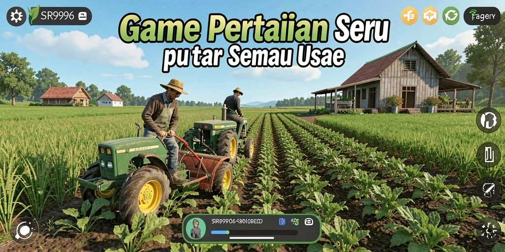 Gameplay seru dengan berbagai tanaman dan tantangan pertanian.