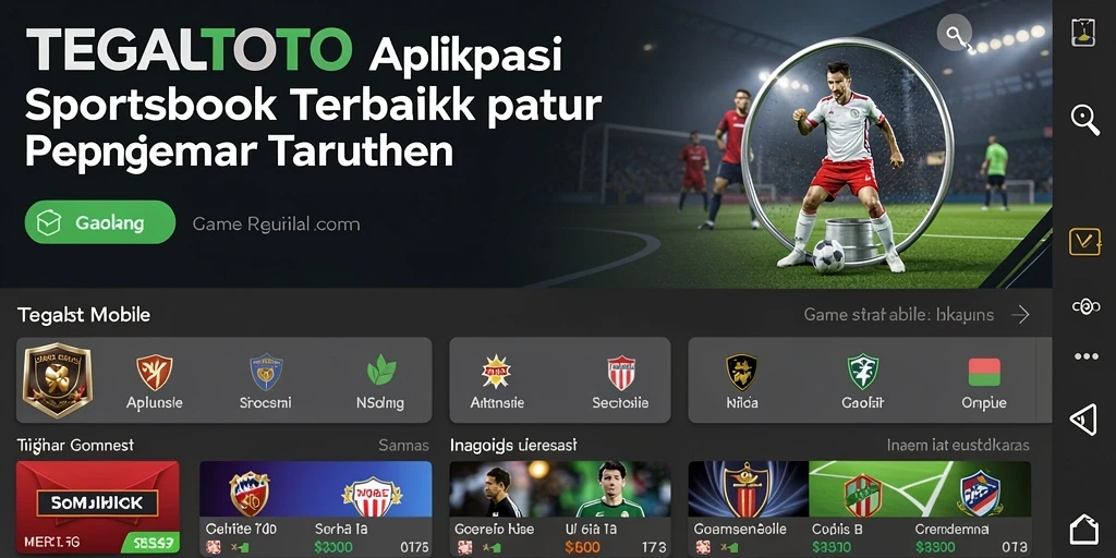 Tampilan screenshot gameplay TEGALTOTO menunjukkan berbagai opsi taruhan yang tersedia.